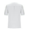 thumbnail image 7 of fatyb Women's Short Sleeve Blouses Casual Crew Neck Pleated T Shirts Loose Summer Fashion Tops, 7 of 7