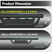 6In Powder Coated Running Boards Side Steps For 2018-2026 Jeep Wrangler JL 4 Door