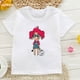thumbnail image 1 of Camiseta Para Niñas De Nuevo Estilo Karol G Bichota Niños De Impresión Gráfica Harajuku Ropa Verano Tops De Manga Corta, 1 of 3