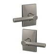 thumbnail image 6 of Schlage Fc172-Brw-Cen Custom Broadway Non-Turning Two-Sided Dummy Door Lever Set - Nickel, 6 of 7