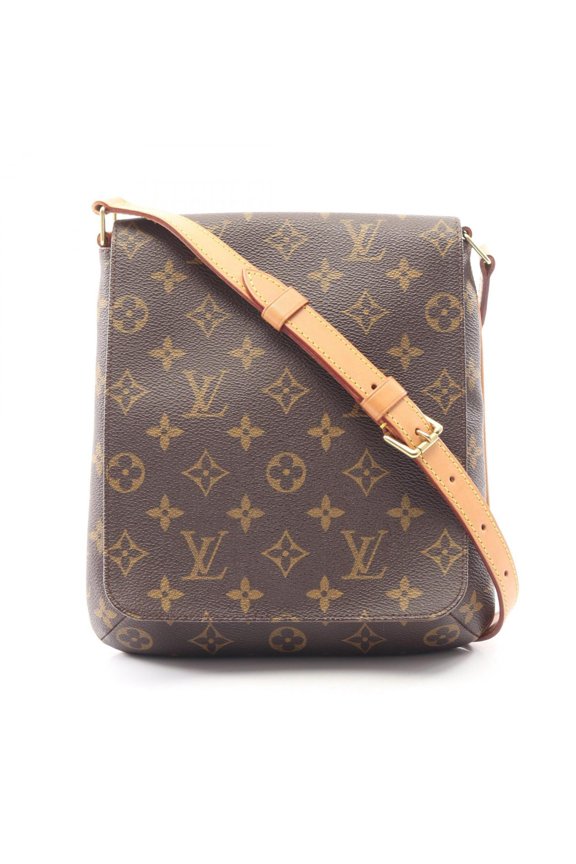 Pre-Owned Louis Vuitton Musette Salsa Short Strap Monogram Shoulder Bag Handbag Coated Canvas...