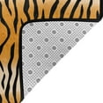 thumbnail image 4 of YFYANG 36"x24" Non-Slip Flannel Carpet Doormat, Living Room Bedroom Office Decorative Area Rugs, Indoor Tiger Stripes Floor Mats, 4 of 7