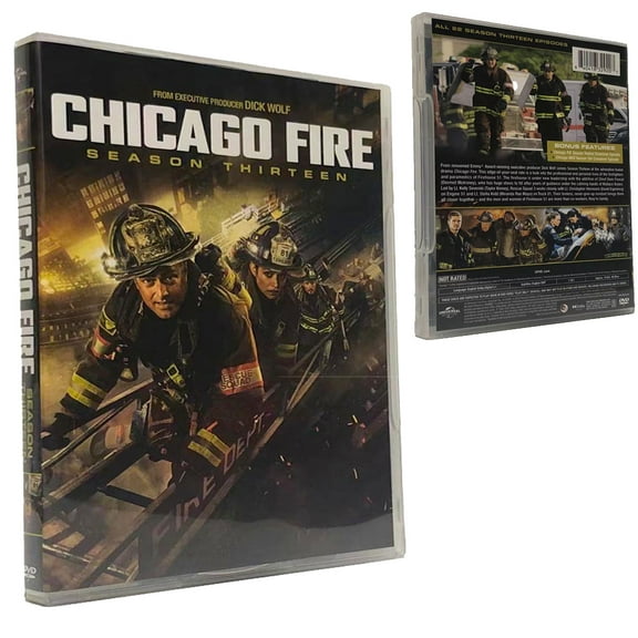 Chicago Fire Season 13 DVD: 5-Disc Box Set Action Drama Series Movies