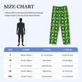 thumbnail image 4 of Picia Tennis Balls Mens Soft Woven Cotton Elastic Waistband Sleep Pajama Pant Lounge Sleep Pant With Pockets And Drawstring-Medium, 4 of 9