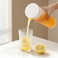 thumbnail image 5 of FeiFu 2L Plastic Water Pitcher with Lid,Clear Airtight Beverage Pitcher Juices Container Water Fridge Jug for Juices,Coffee,Iced Tea,Lemonade, 5 of 5