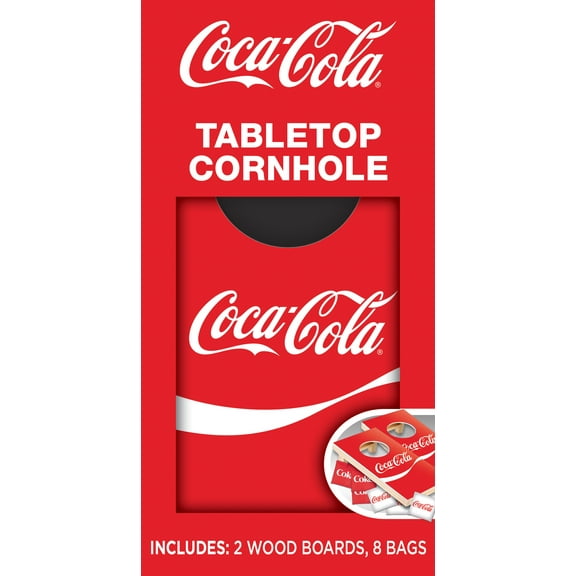 MasterPieces Officially Licensed Coca-Cola Tabletop Cornhole Game for Families
