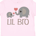 thumbnail image 4 of Inktastic Lil Bro Matching Elephant Boys Toddler T-Shirt, 4 of 5