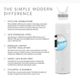 thumbnail image 4 of Botella de agua Simple Modern Ascent con tapa de pajita, 500 ml, 4 of 6