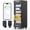 Black, variant on AI Smart Open Vending Machine - Commercial Refrigerated Machine for Office/School/Fitness Center with Contactless Payment, AI Visual Recognition and App Management