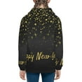 thumbnail image 6 of Naloa Happy New Year Teenage Zipper Hoodie, Long Sleeve Zip Up Hoodies Casual Jackets Tops for 7-12 Years-Medium, 6 of 6