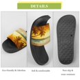 thumbnail image 7 of GZHJMY Stylish Slides for Women Men, Dusk on The Beach Soft Flexible Slip-on Sandals Slippers, 7 of 7
