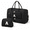 Black Letter A, variant on Black Letter A Personalized Travel Duffle Bag with Wet Pocket and Shoe Compartment