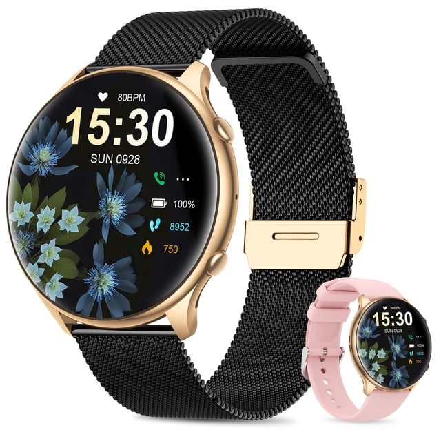 Reloj inteligente SloksFil para mujer con rastreador de ciclo menstrual IP67