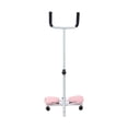 thumbnail image 5 of ToppiJoy 3 Gears Adjustable Waist Twister Board Hold up 330lbs, Ab Twist Board for Home Gym, for Women & Home Fitness, Waist Machine with Pull Cords(Pink and White), 5 of 22
