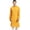 Mustard, variant on Sojanya (Since 1958) Men'S Cotton Linen White Checked Only Long Kurta, Size 44