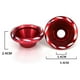thumbnail image 2 of 1 Par de Tazas de Horquilla Universal para Motocicleta, Decoración de Tazas de Modificación de Rueda Delantera rojo, 2 of 9