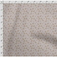 thumbnail image 4 of Soimoi Llama Alpaca Printed, Cotton Fleece, Fabric by The Yard Sewing DIY Stretch Fabric 56 Inches Wide, WarmFabric for Hats, Coats, Gloves, Blankets, Brown & Red, 4 of 5