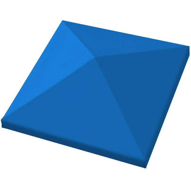 BenefitUSA Toit de Rechange 8'x8' pour Cadre à Pattes Inclinées (Bleu)