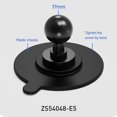 thumbnail image 6 of CIYISON 17mm Ballhead Mount Aluminum Alloy Ball Head Strong Adhesive Suction Base, 6 of 8