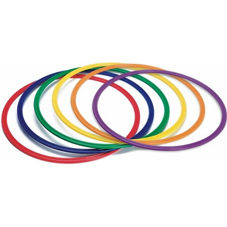 19" Spectrum Flat Hoops, Set of 6