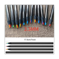 thumbnail image 4 of Wooden Rainbow Colored Pencils, 7 Color in 1 Rainbow Pencils, for Drawing Coloring Sketching, Multicolored Core, (12), 4 of 8