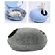 thumbnail image 5 of Cama premium para , cueva desmontable con cremallera, cama para mascotas, cama para mascotas, escondite semicerrado, casa , GRIS Colco Cueva de la cama del gato, 5 of 8