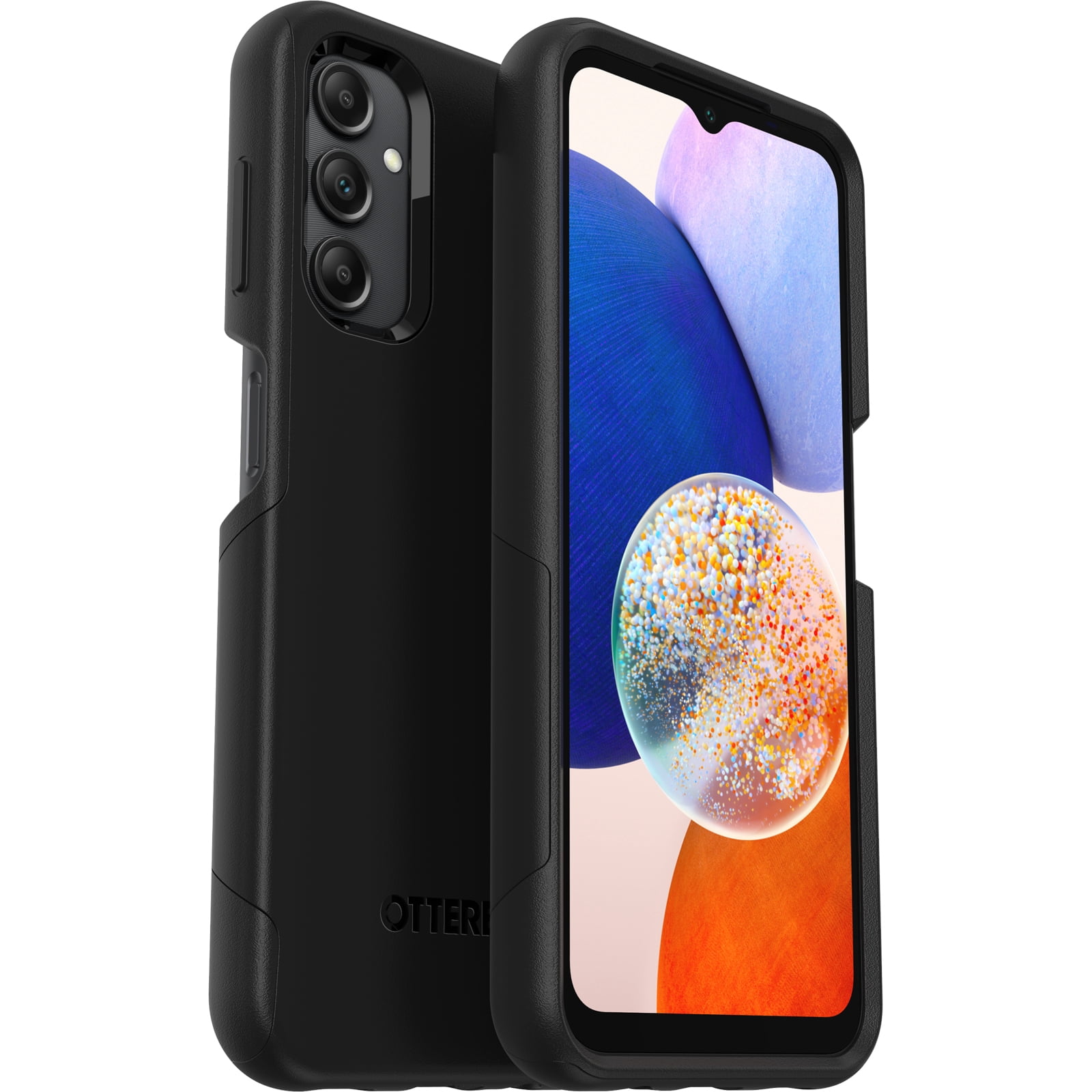 (2 pack) OtterBox Commuter Series Lite Case for Samsung Galaxy A14 5G - Black