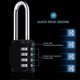 thumbnail image 2 of 6.7cm Long Combination Padlock, 4-Digit Combination Lock-1 Piece, 2 of 4