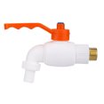 thumbnail image 1 of 4Pcs PPR Plastic G1/2in Male Thread Water Pipe Adapter Quick Connect Faucet Water Tap, 1 of 8
