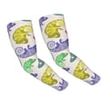 thumbnail image 6 of Lsque Colorful Pattern With Cute Chameleons Cooling Arm Sleeves for Men & Women -Compression Sleeves to Cover Arms for Working,Sun Sleeves for UV Protection,Breathable, Moisture-Wicking, 6 of 8