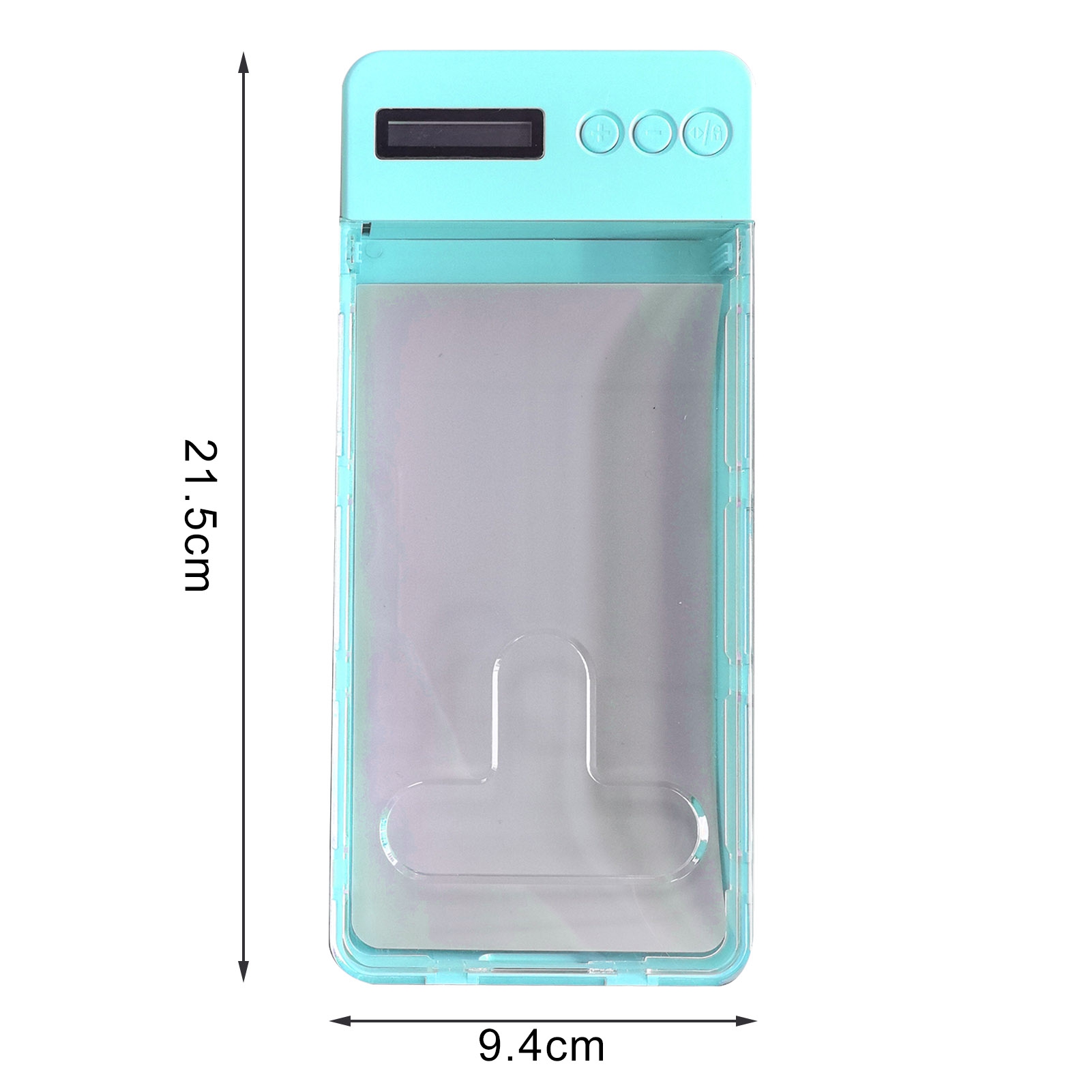 Xinyolin Cell Phone Lock Box with Timer LCD Display Mobile Phone Prison Prevent Phone Addiction Transparent Phone Locker Adults Children Students Self-Discipline Tools
