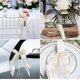thumbnail image 5 of 25 Pcs Red Ribbon Bow, Ribbon Bow Ornament Wedding Ribbon Bow With Heart Satin Decorate Party Wedding Gift Birthday Car Hair Bouquet Chair Home Bedroo, 5 of 5