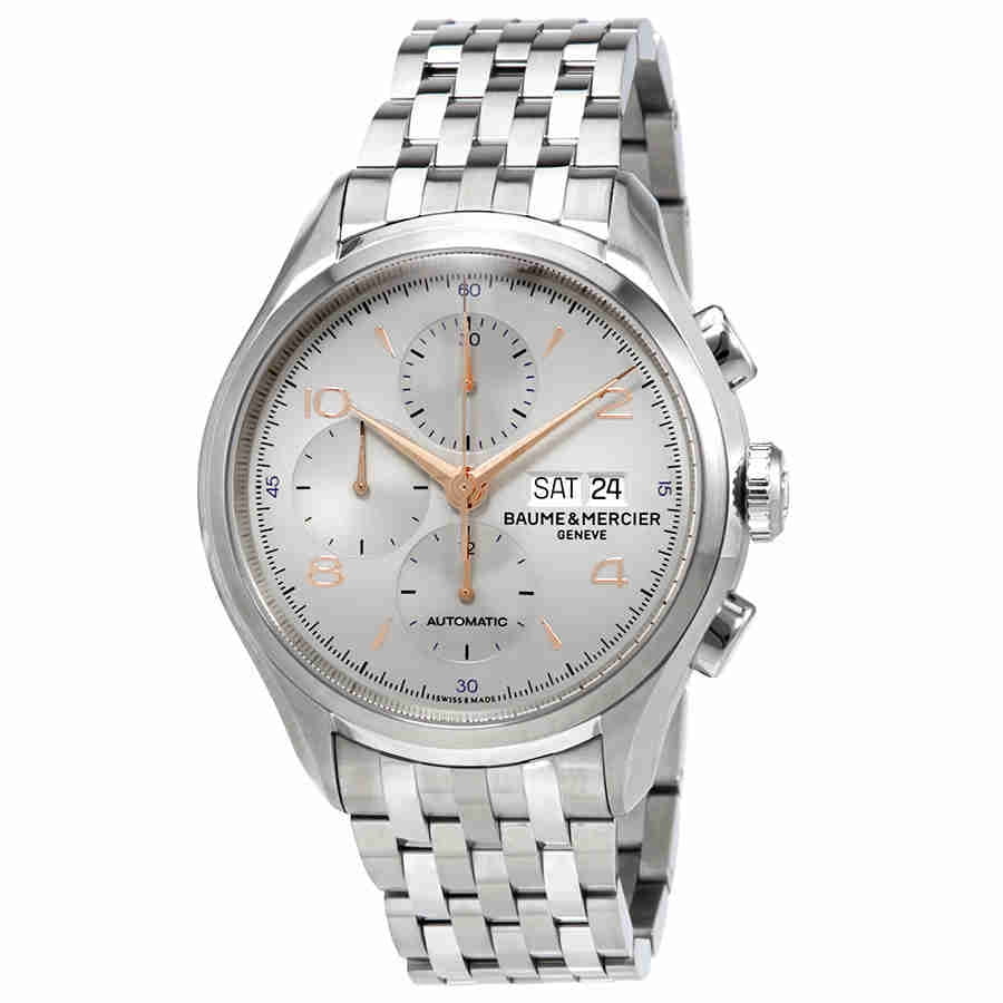 baume et mercier clifton automatic men's watch
