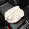 thumbnail image 4 of Pompotops Clearance Sales Sheep Car Handkerchief Box Elastic Belt Buckle Handkerchief Box Facial Tissue Box Car Paper Storage Box, Home, Bathroom Accessories, 4 of 9