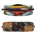 thumbnail image 2 of Honeii Snowy Mountain Photography Bear Pattern Pencil Case, Pencil Pouch, Pencil Case Small, Pencil Pouch Aesthetic, PVC Pencil Pouch, Pencil Bag, Makeup Pouch, 2 of 7
