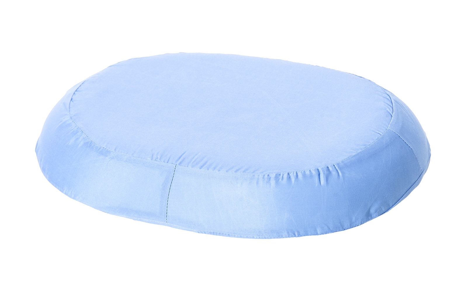 Essential Medical Supply 16" Molded Donut Cushion with Blue Cover