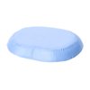 Essential Medical Supply 16" Molded Donut Cushion with Blue Cover