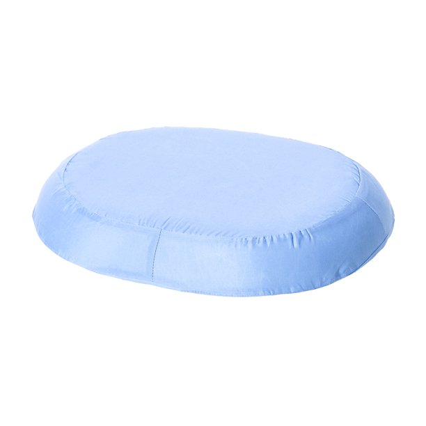 Essential Medical Supply 16" Molded Donut Cushion with Blue Cover