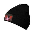 thumbnail image 1 of ZICANCN Bonnet Tricoté-Simple Car English Bonnet d'Hiver Doux Chaud Classique pour Hommes Femmes Graffiti Simplicité, 1 of 6