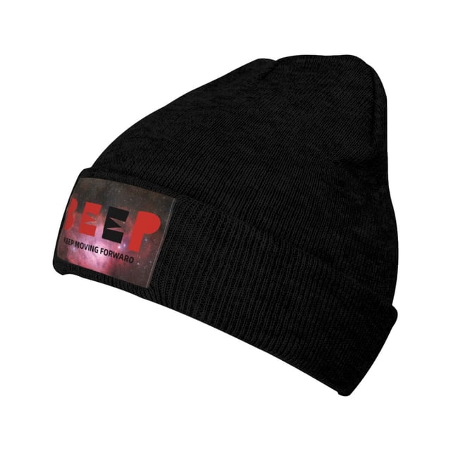 ZICANCN Bonnet Tricoté-Simple Car English Bonnet d'Hiver Doux Chaud Classique pour Hommes Femmes Graffiti Simplicité