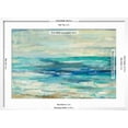 thumbnail image 5 of Art.com Shimmering Sea Art Print by Silvia Vassileva, White Frame Wall Art, 29" x 21", 5 of 5
