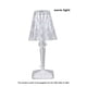 thumbnail image 1 of Luz de noche 1W 3000K / 6000K USB Lámpara de mesa Luz de decoración acrílica para fiesta en casa, luz cálida Advancent HA005610-02B, 1 of 7