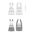 thumbnail image 2 of McCalls Sewing Pattern 8280 Dresses A5 (6-8-10-12-14), 2 of 8