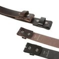 thumbnail image 4 of Genuine Full Grain Leather Replacement Belt Strap with Snaps on 1-1/2"(38mm) Wide, 4 of 5