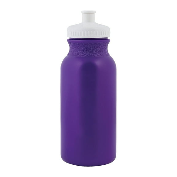 20 oz. Purple Plastic Water Bottles - 50 Pieces