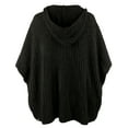 thumbnail image 2 of Tommy Bahama Island Soft Beach Poncho, Black, Small/Medium, 2 of 2
