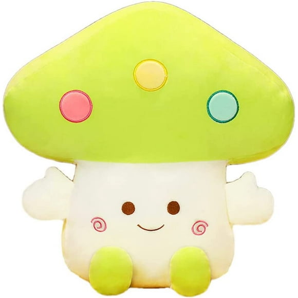 Jinsinto Mushroom Plush Cute Toy 21" Mushroom Pillows Soft Hugging Pillow Mushroom Stuffed Plush Toy Super Soft Kawaii Plush Toys for Kids Baby Girl Boy Birthday Gifts