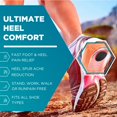 thumbnail image 4 of Taloneras Homergy Gel para tendinitis de Aquiles, fascitis plantar, 4 of 9