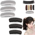 thumbnail image 1 of Almohadilla invisible para el cabello esponjoso, moño para el cabello, clip para el cabello falso invisible, clip para el cabello natural para volumen, herramienta de inserción de peinado, volumen esp, 1 of 6