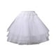 thumbnail image 3 of Enagua sin aros, medias faldas para mujer para vestido de novia, enagua para niñas con banda elástica, media falda interior para Cosplay, 3 of 8